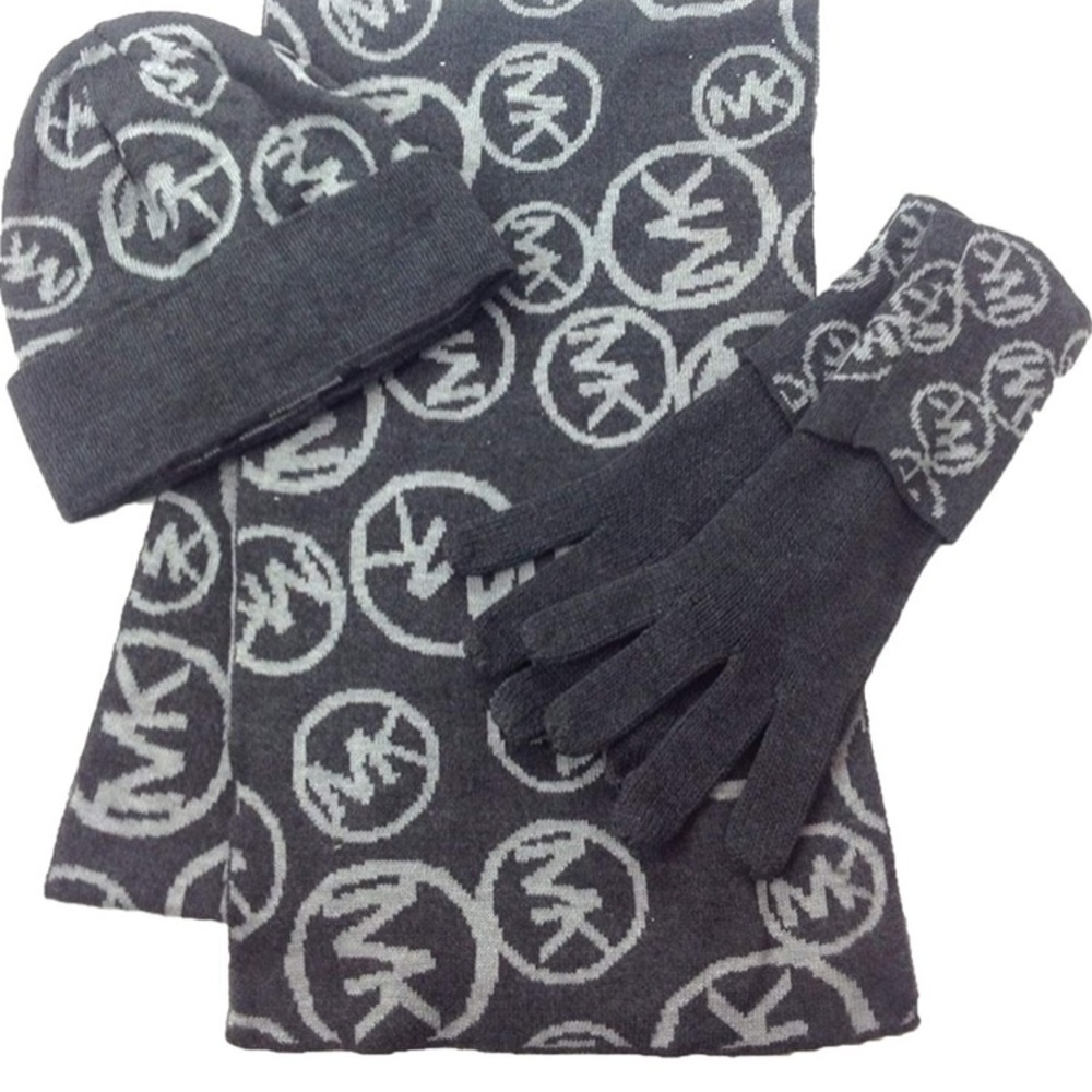 Brand New* Michael Kors scarf hat glove set
